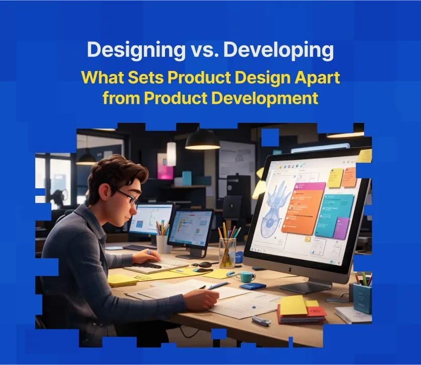 Difference between product design and development