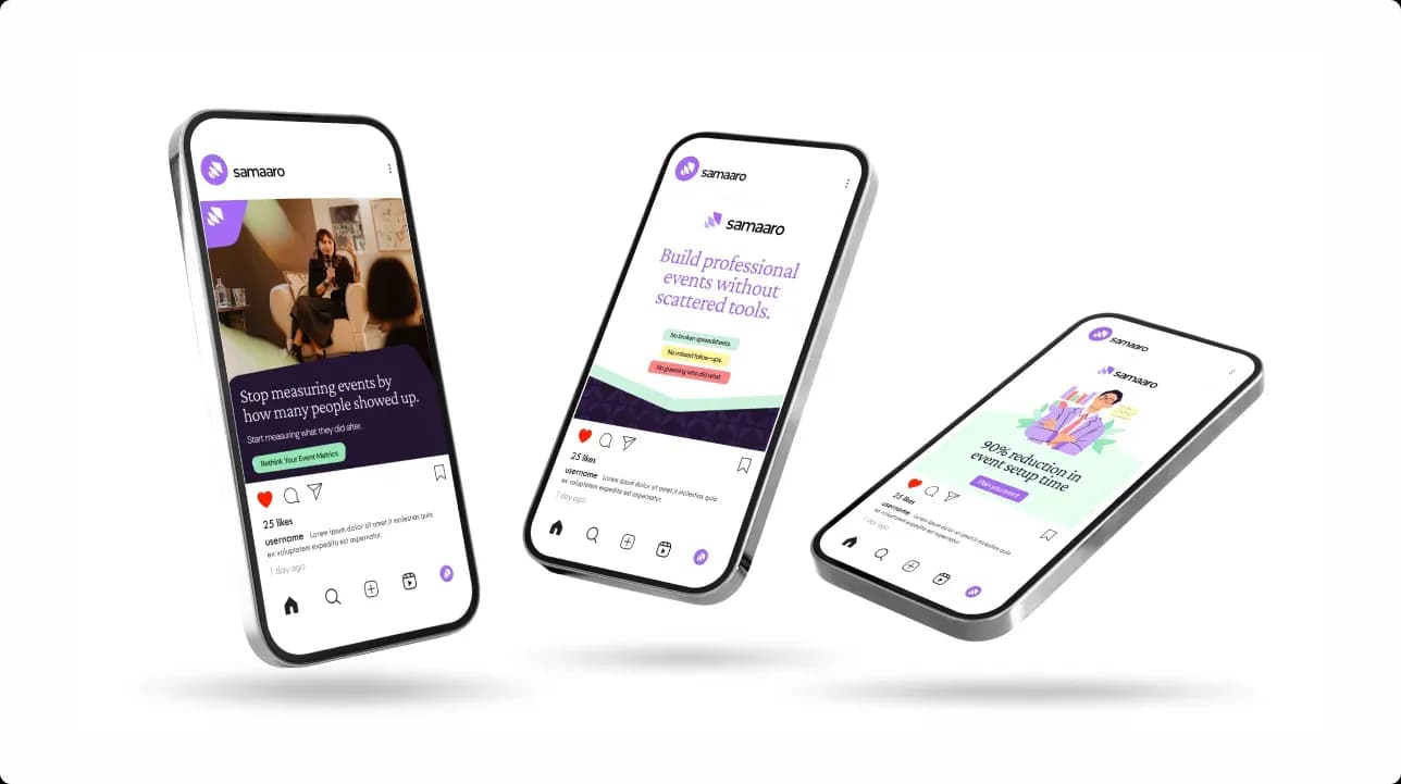 Samaaro is an AI-powered event marketing and management platform that helps brands plans