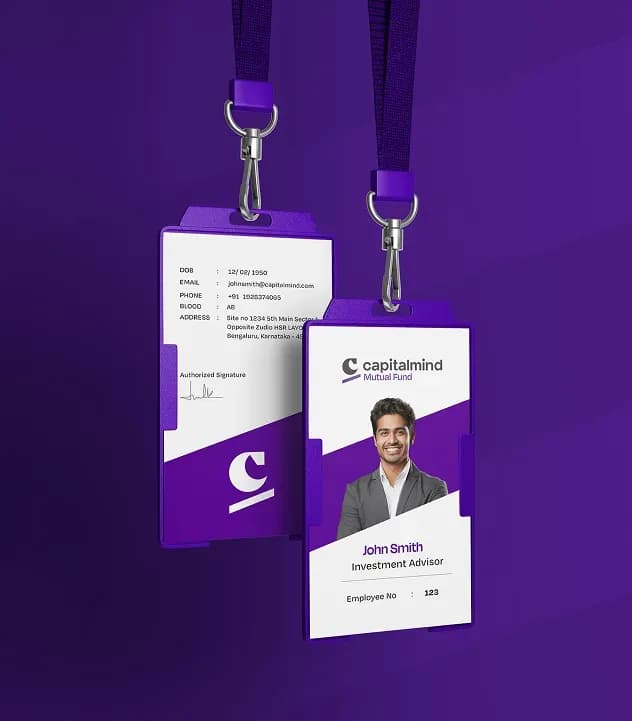We developed a bold visual direction using deep purple tones, clean layouts and structured graphic elements