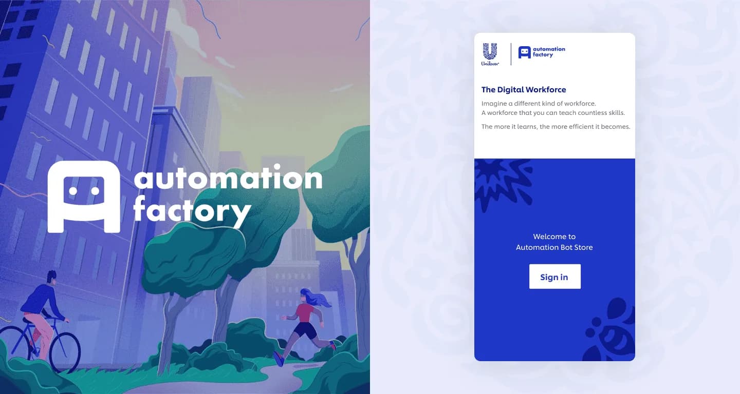 Bot Store digital commerce experience showcasing AI-driven tools and conversational interfaces