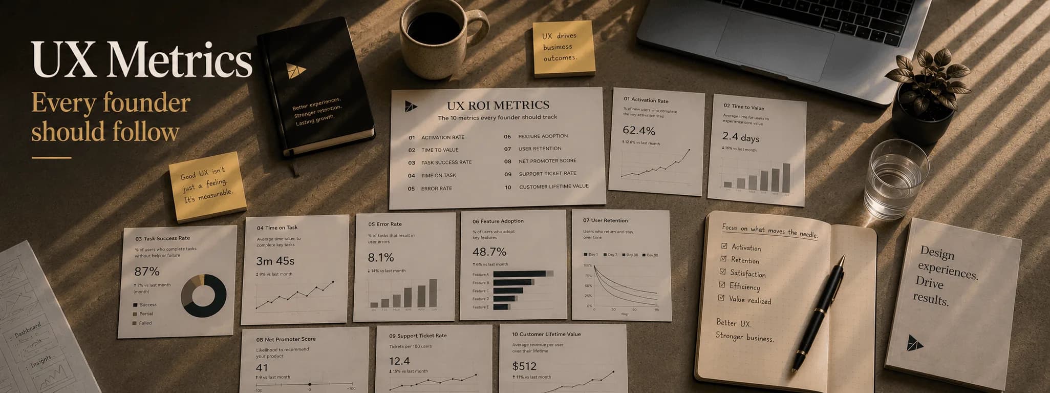 10 UX ROI Metrics Every Founder Should Track