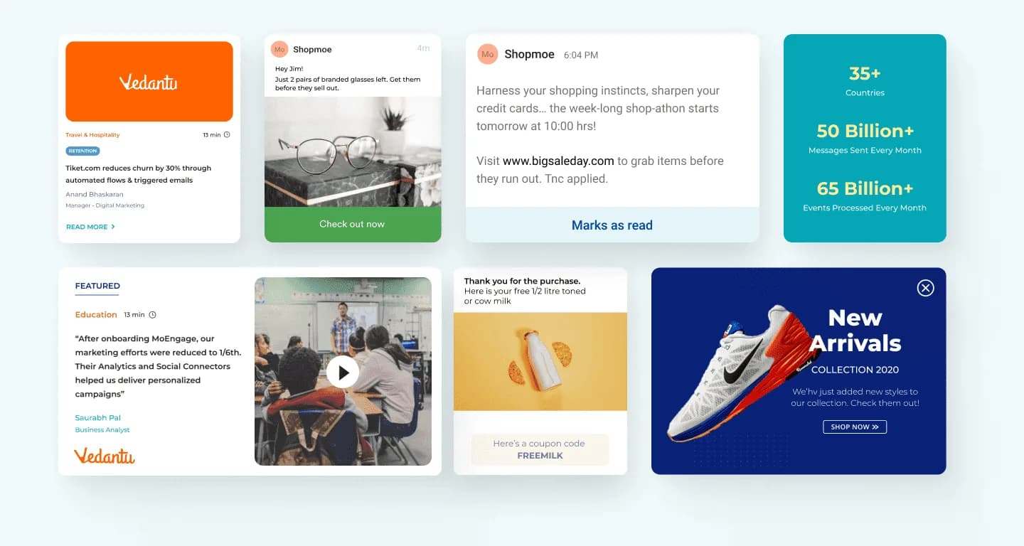 ShopMoE commerce experience demonstrating personalised customer engagement and shopping interactions