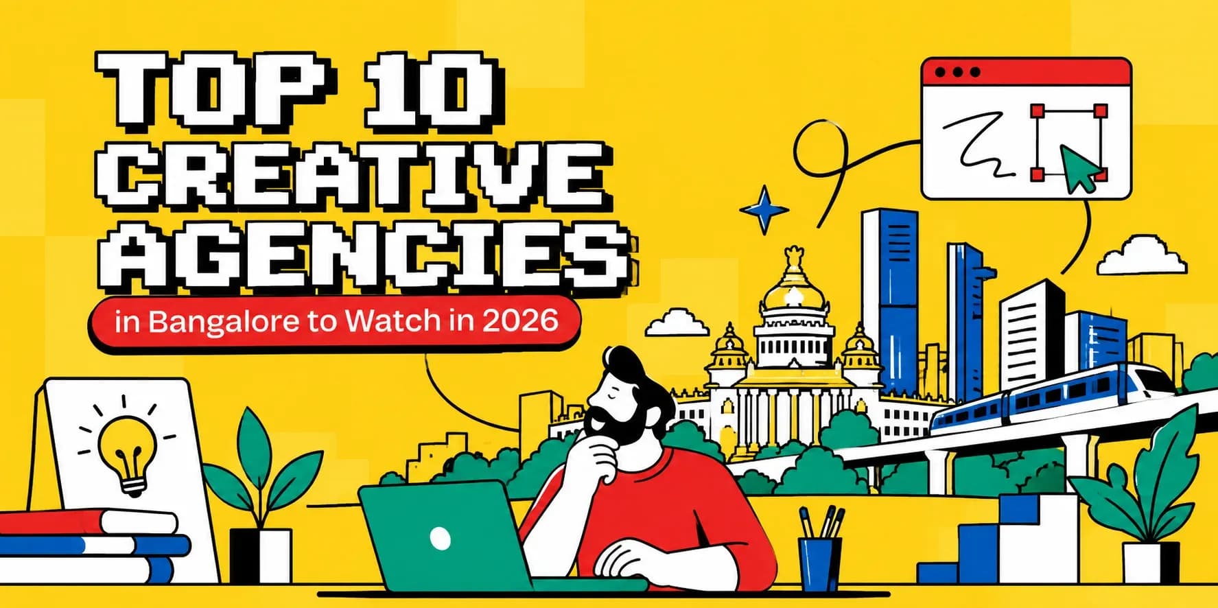 Top 10 creative agencies in bangalore banner