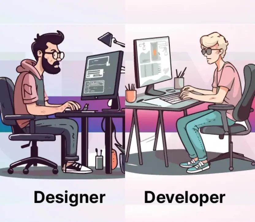 UX/UI Designer vs UX/UI Developer : Differences in Detail