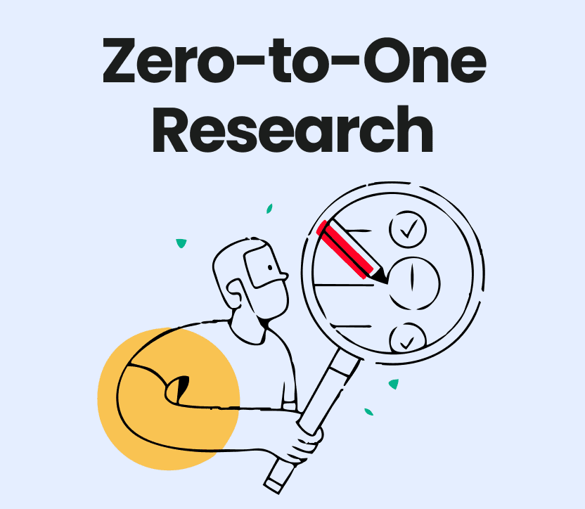 Zero-to-One Research: Making Decisions When Data is Scarce