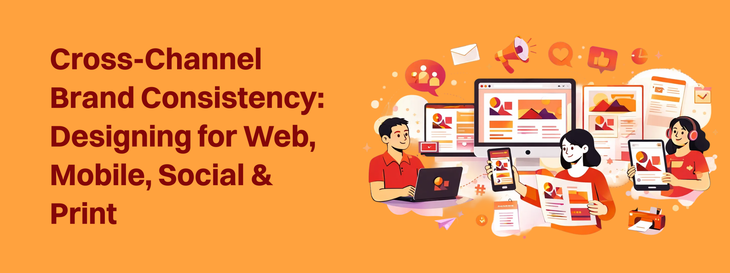 Cross-Channel Brand Consistency: Designing for Web, Mobile, Social & Print